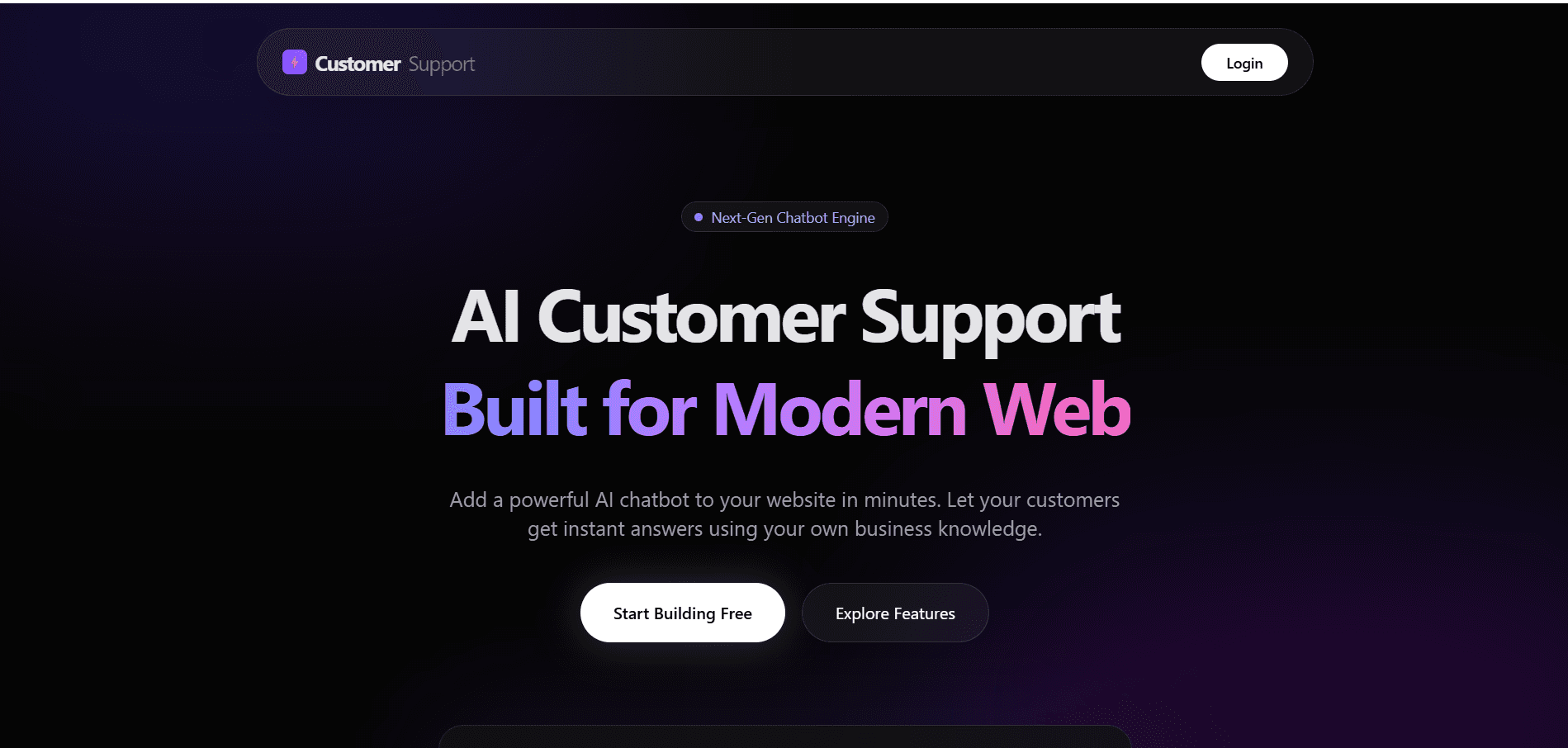 AI Chatbot - Web Development Project by Shivansh Singh