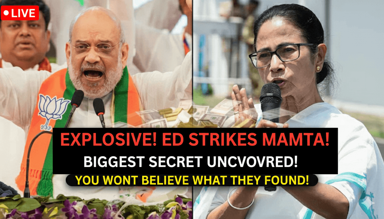 ED Raid on Mamata Banerjee Office One Day Before Election — Why This Happened?